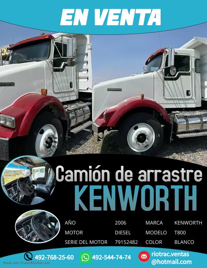 Productos RIOTRAC - CAMION DE ARRASTRE KENWORTH